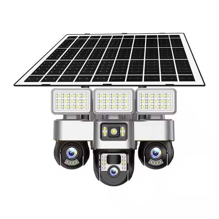 4G Solar Automatic PTZ Lenses with Lights